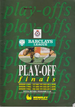 Tranmere Rovers v Bolton Wanderers programme cover
