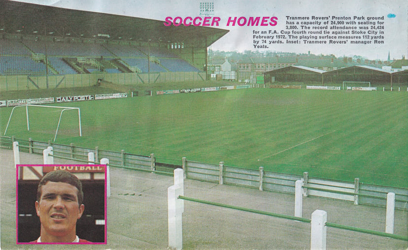 A view of Prenton Park Circa 1973